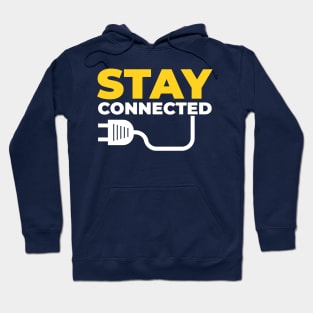 Stay Connected with Cable Hoodie